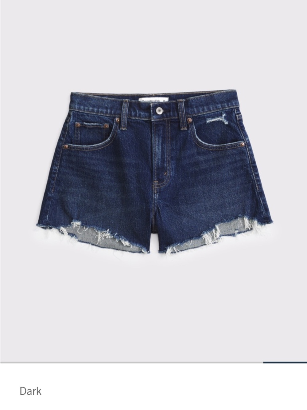 Abercrombie & Fitch NWOT 90’s Relaxed Cut Off Short